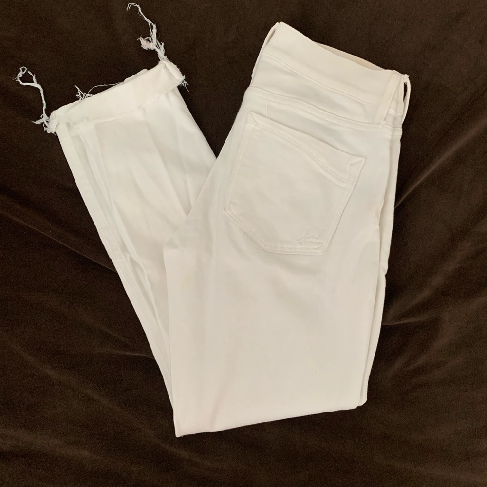 White Express Crop Legging